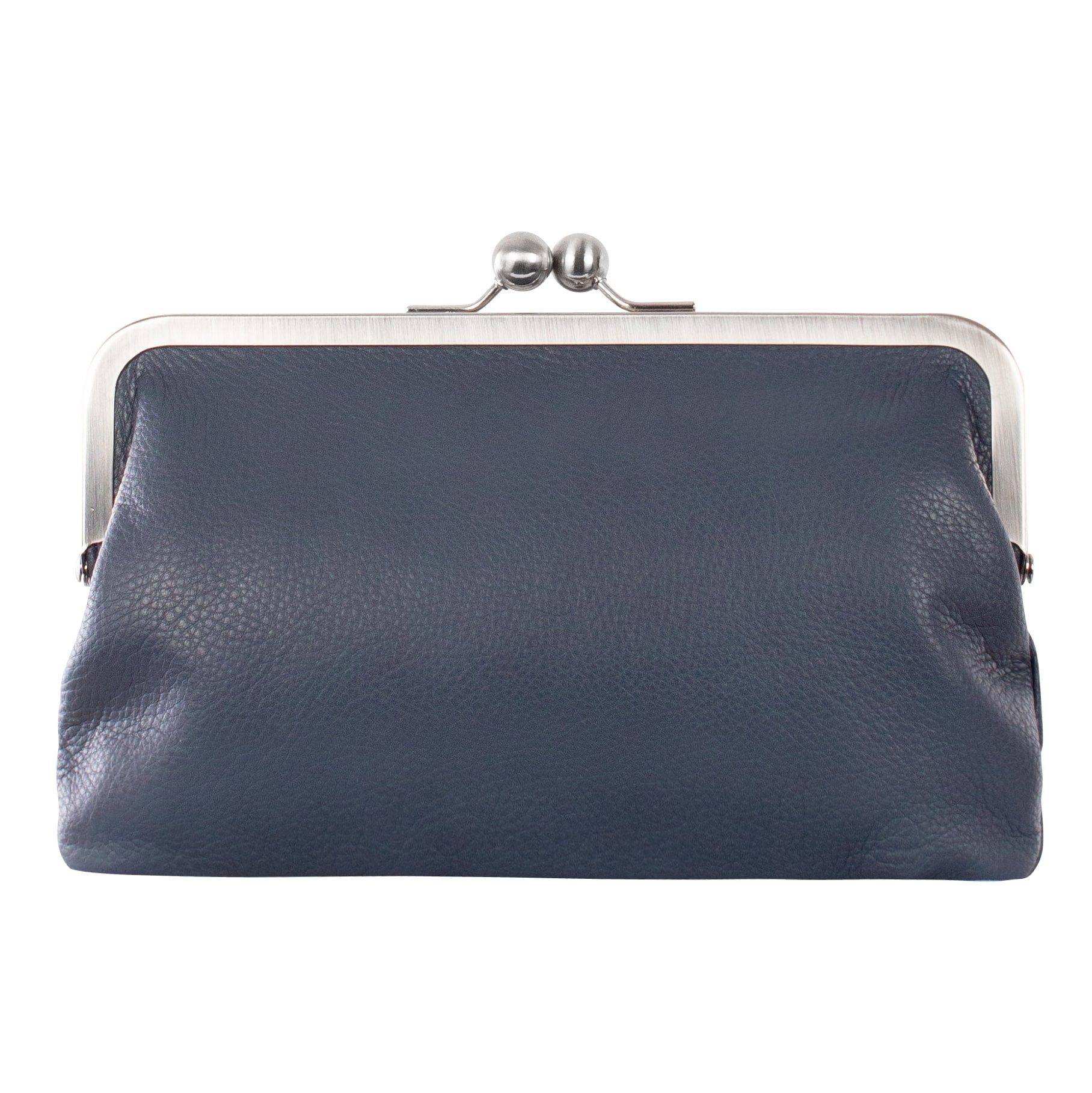 Schultertasche HILDEGARD  Elegante Damen Bügeltasche aus italienischem Leder