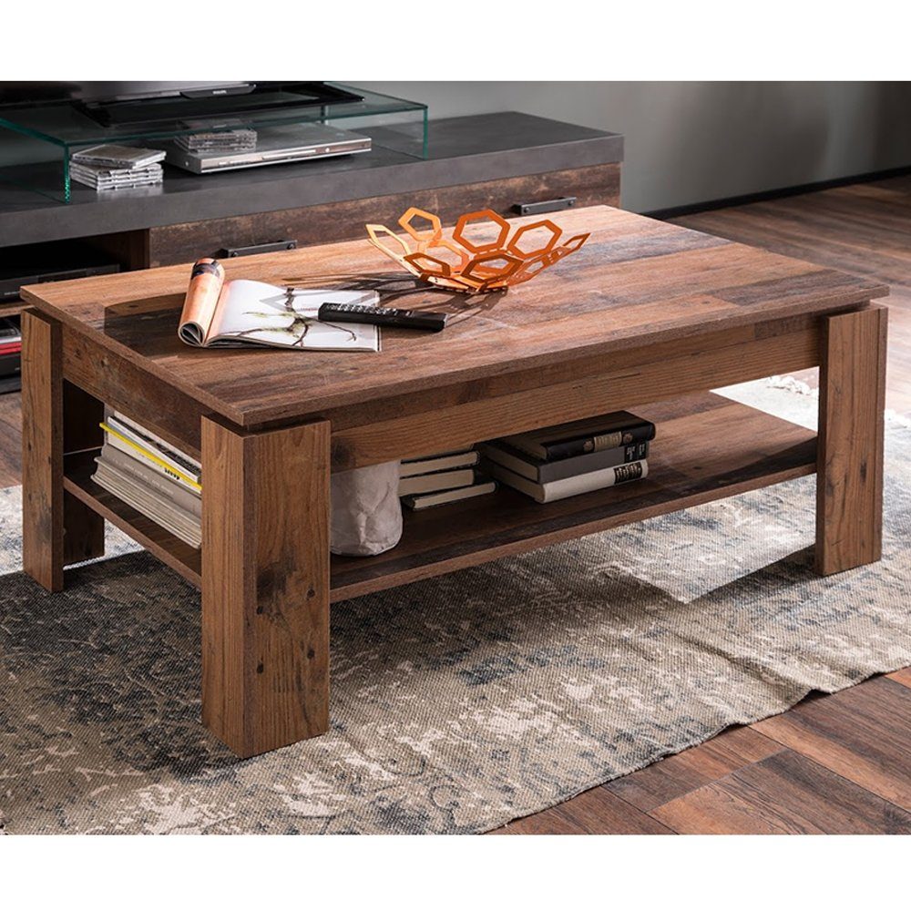 trendteam Couchtisch, Wohnzimmertisch Sofatisch Beistelltisch Holztisch Old günstig online kaufen