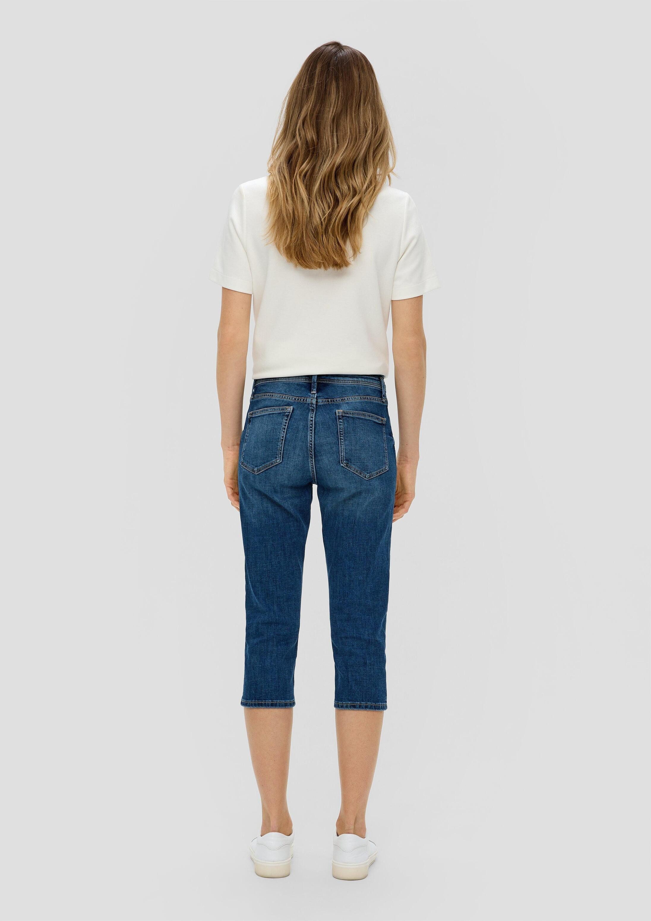 s.Oliver Jeansshorts Jeans-Hose BETSY Capri-Jeans Betsy / Slim Fit / Mid Rise / Slim Leg
