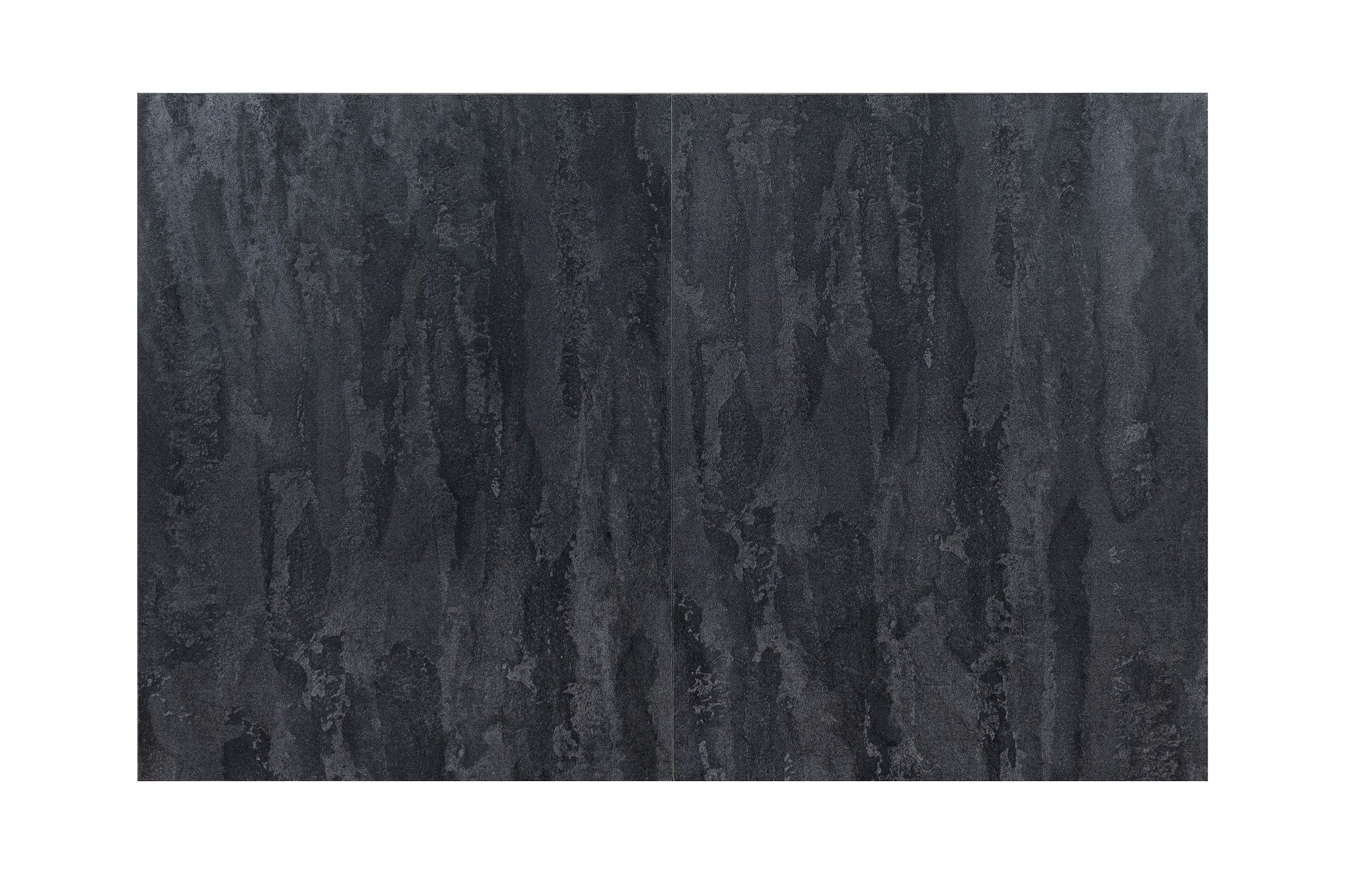 Beton/ Esstisch Möbelcenter LIFE Tischplatte 120-160x80 Marmoroptik Eiche/Schwarz schwarz Weiß/ cm/ Löhne Metallfüße/