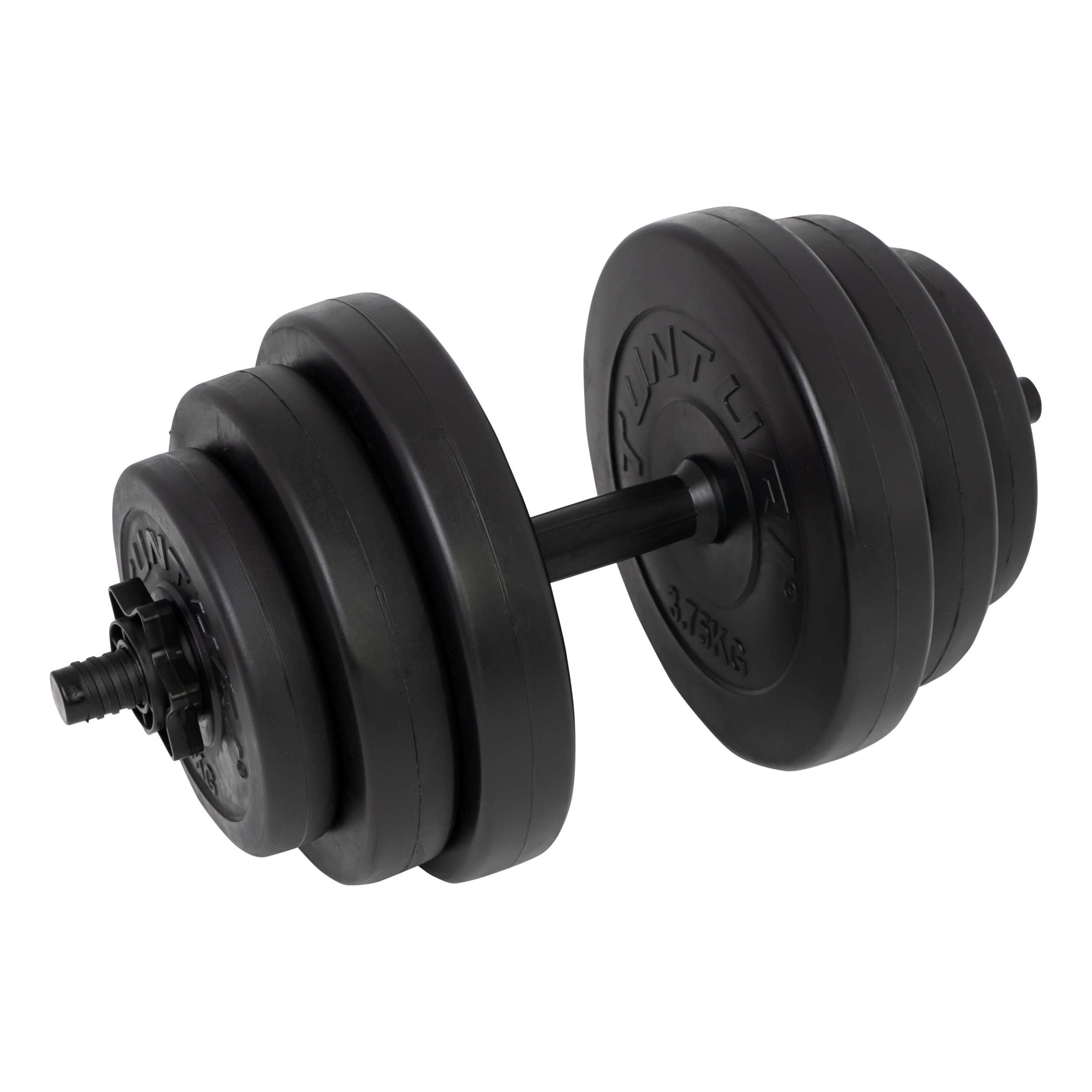 Tunturi Dumbbell Hantelset - Kurzhantelset - Schwarzes Vinyl