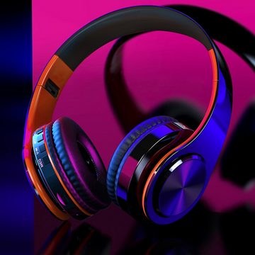 Diida Bluetooth-Headset, Headset für Musik, Gaming-Headset Over-Ear, Funk-Kopfhörer (Funk-Kopfhörer (Kabellose Kopfhörer 400mAh)