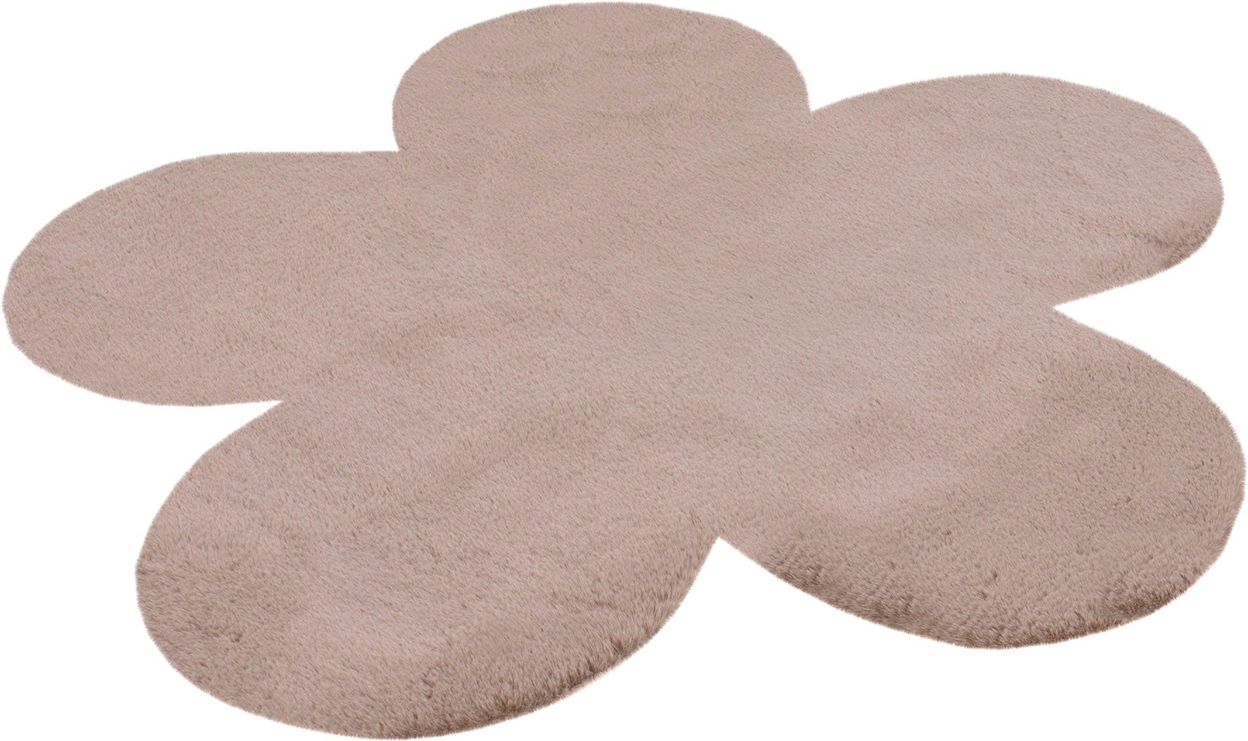 Obsession Kinderteppich My Luna 857, Motivform, Höhe: 19 mm, Motiv Blume, waschbar, Kinderzimmer