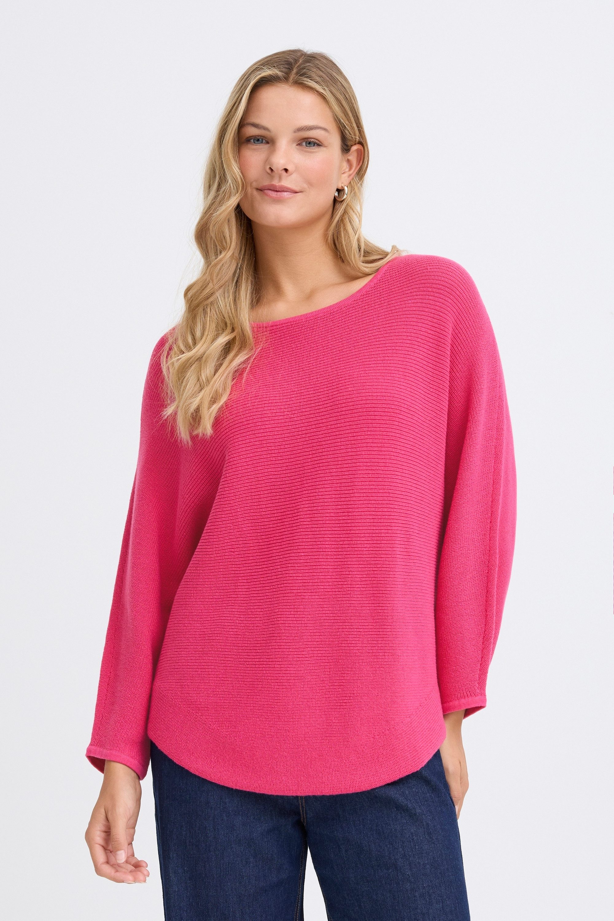 fransa Strickpullover Halblange Ärmel FRSINJA günstig online kaufen