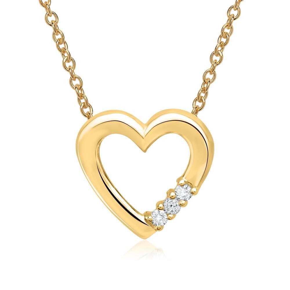 Unique Kettenanhänger Diamantanhänger ...