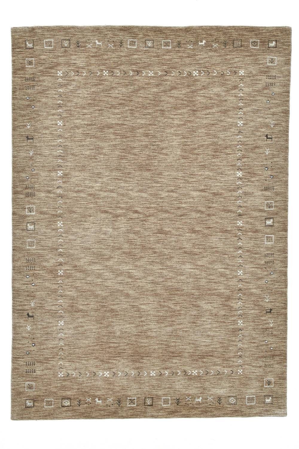 Teppich Lori Super, THEKO, Rechteckig, 160 x 230 cm, Camel