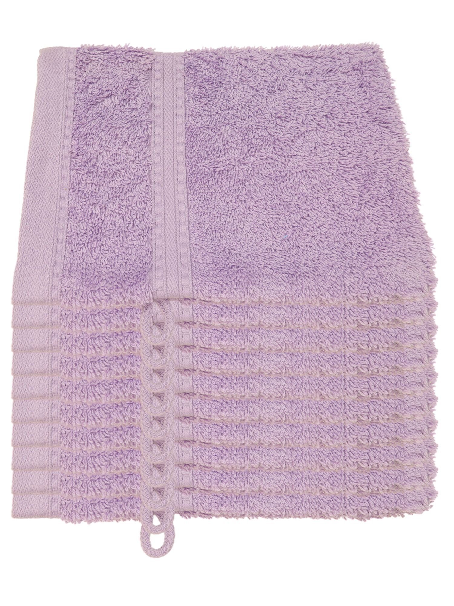Julie Julsen Waschhandschuh 1-Waschhandschuh-Lavendel-Waschhandschuh 15 x 21 cm (1-tlg)