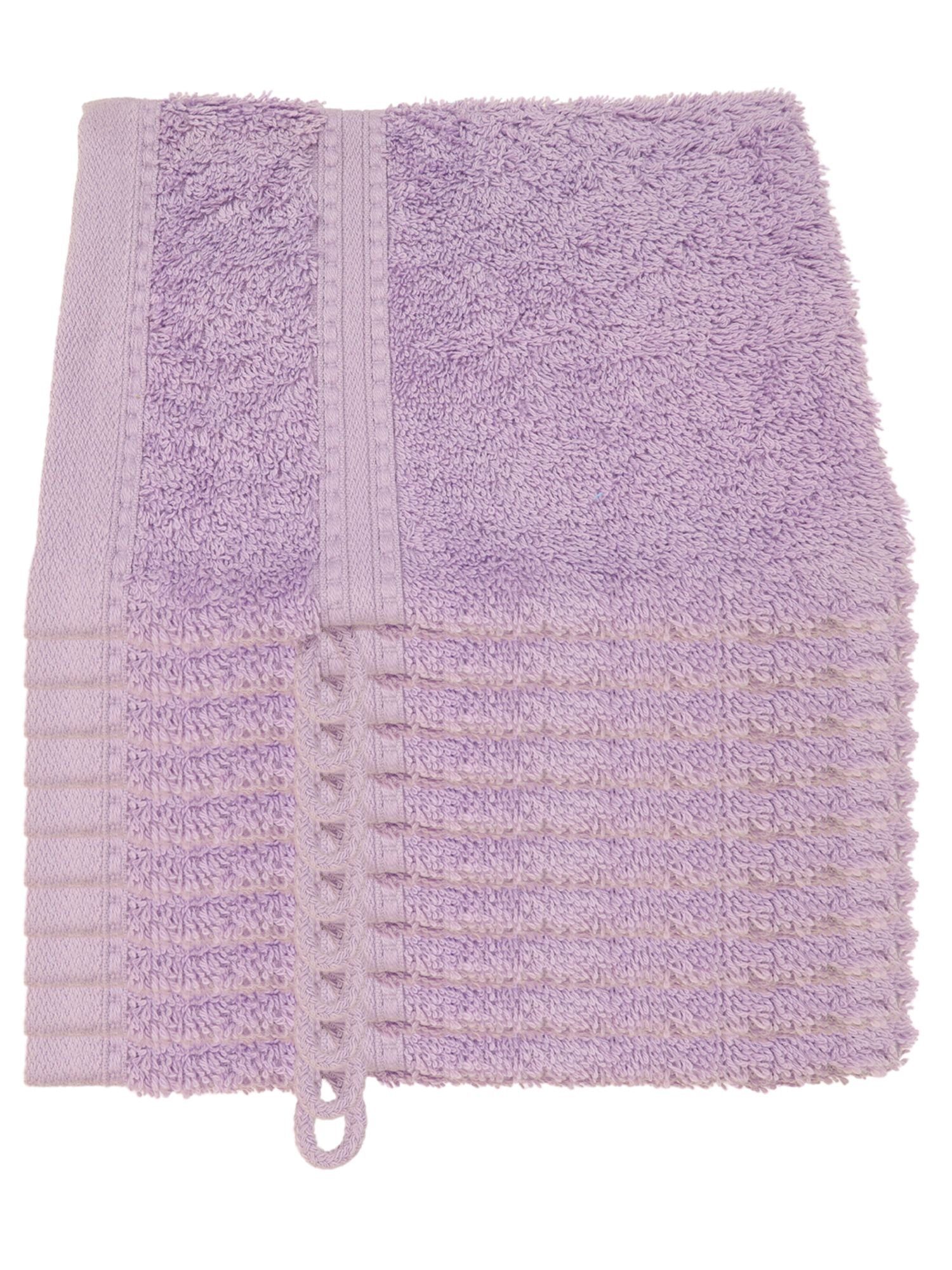 Julie Julsen Handtücher 10-Handtücher-Lavendel, Bio-Baumwolle (10-St) günstig online kaufen