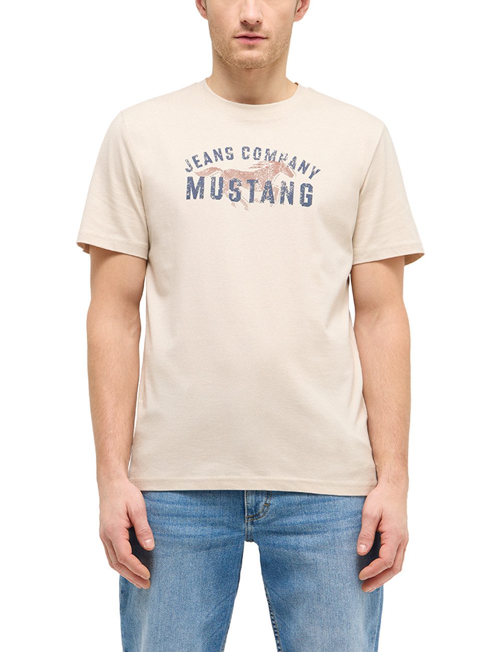 MUSTANG Kurzarmshirt Herren Style Austin