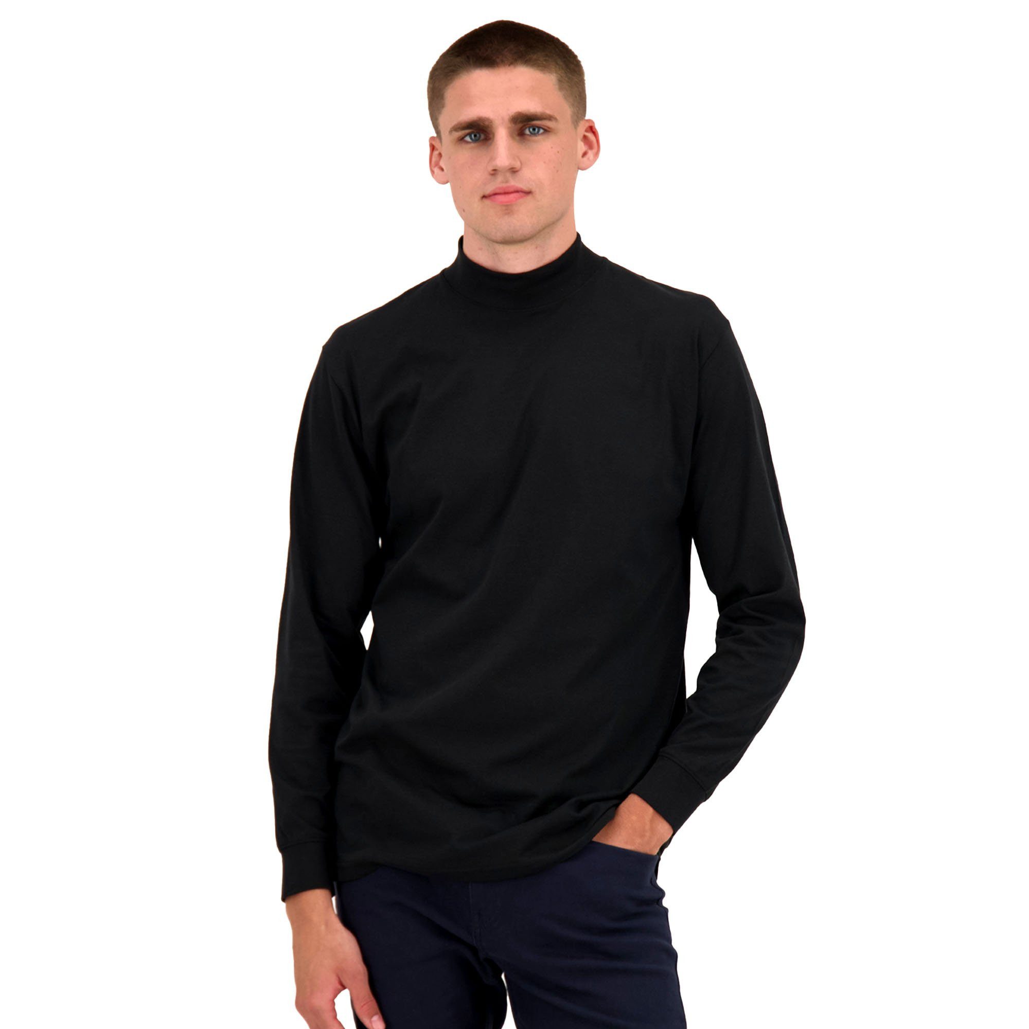 RAGMAN Stehkragenshirt günstig online kaufen