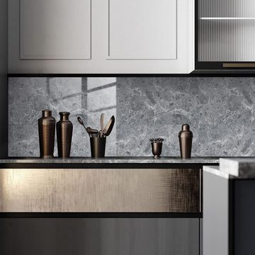 Coonoor Fliesenaufkleber Marmor Muster Fliesenaufkleber für Küche Badezimmer Wohnzimmer (4 St)