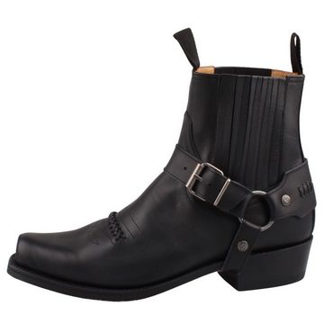 Sendra Boots 6445-Pull Oil Negro-NOS Stiefel