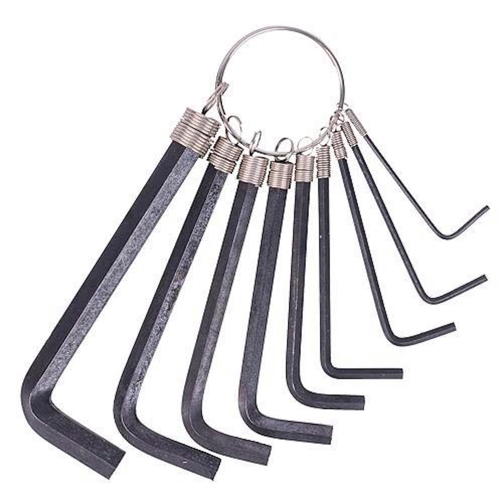 Steckschlüssel Sechskantschlüssel Set 9 Stück, 1,5-10mm