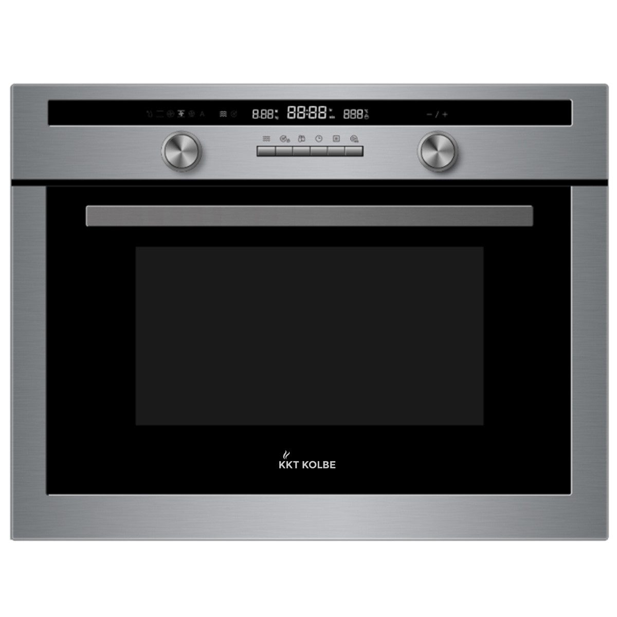 KKT KOLBE Backofen-Set Backofen und Mikrowelle SET8013EBM, mit 2-fach Teleskopauszug, DampfClean, Katalytische Platten, 60cm / 3D-Heißluft / Einbaubackofen / Mikrowelle/ SET