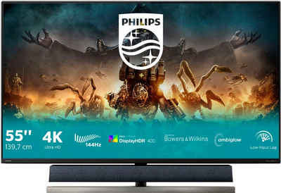 Philips 559M1RYV/00 Gaming-Monitor (139,7 cm/55 ", 3840 x 2160 Pixel, 4K Ultra HD, 4 ms Reaktionszeit, 144 Hz, VA LCD)