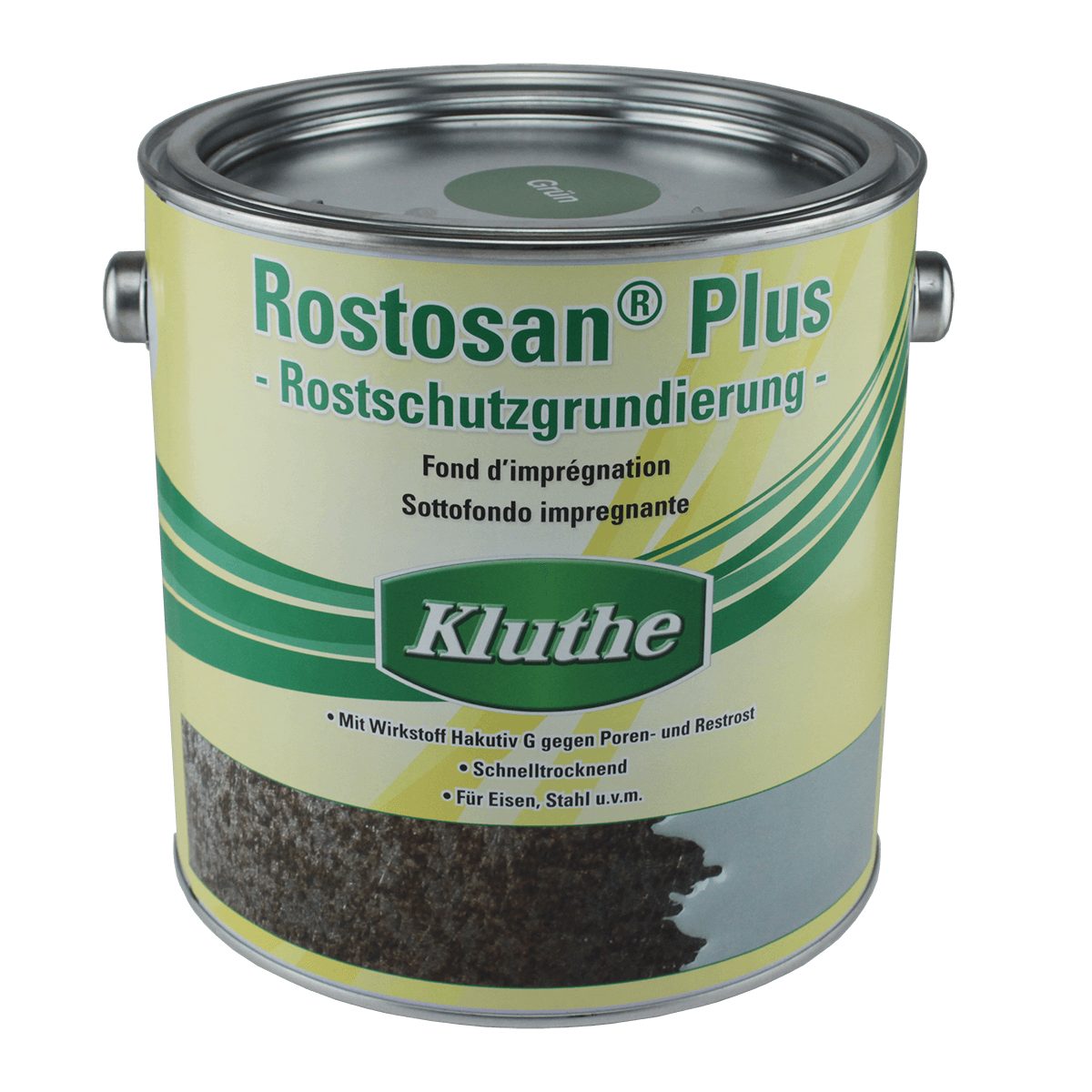 Kluthe Holzgrundierung Kluthe Rostosan® Plus Grundierung 2,5 Liter Rotbraun