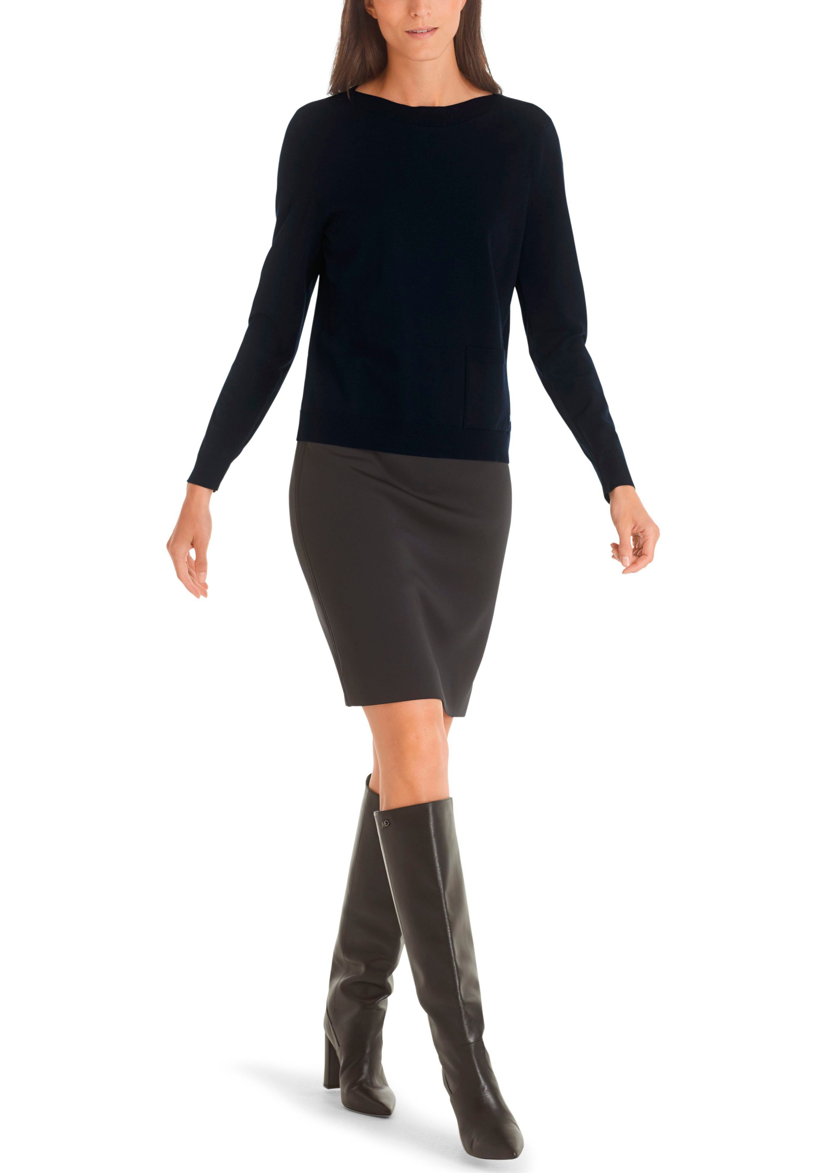 Rundhalspullover "Collection Essential" Premium Damenmode