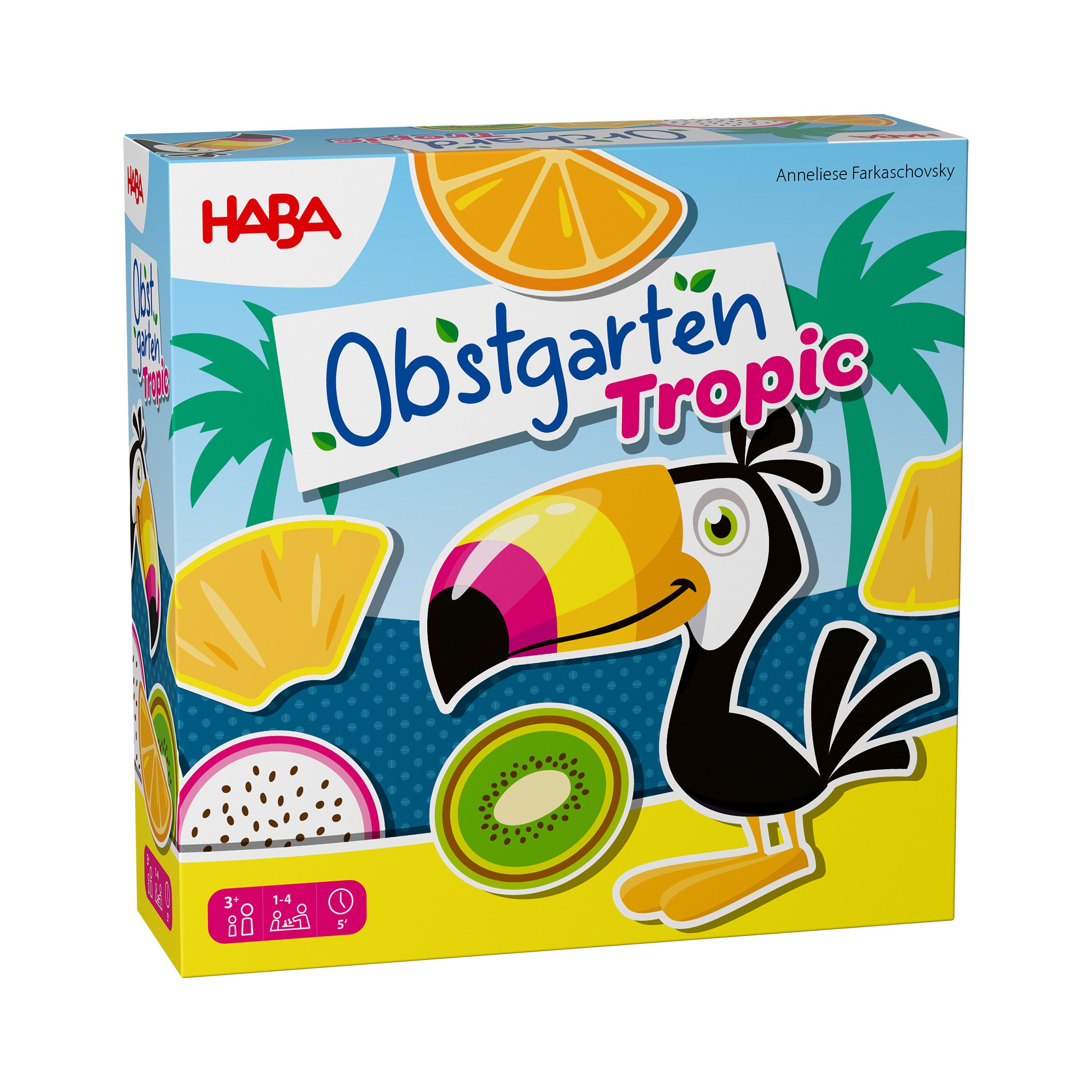 Haba Spiel Obstgarten – Tropic, Kinderspiel