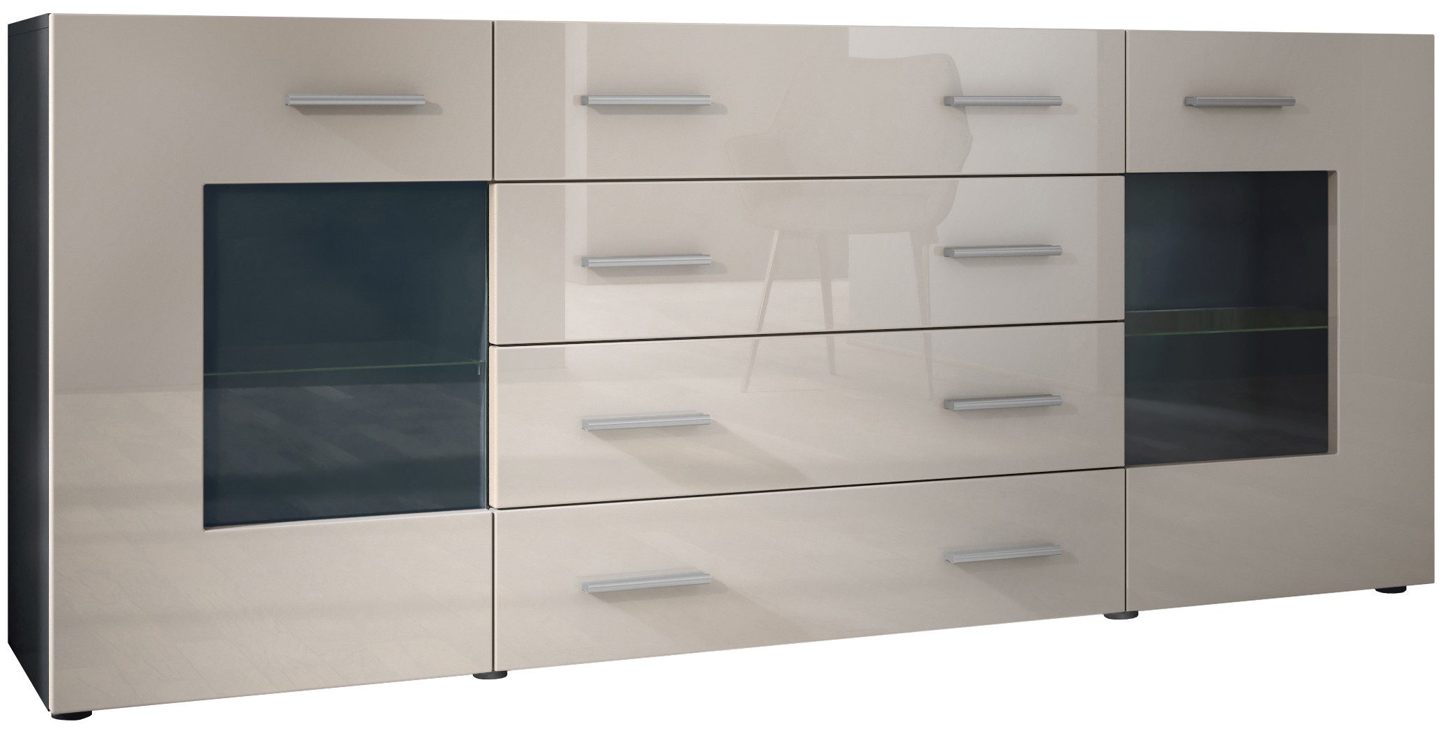 Vladon Sideboard Grömitz V2 (Kommode mit günstig online kaufen