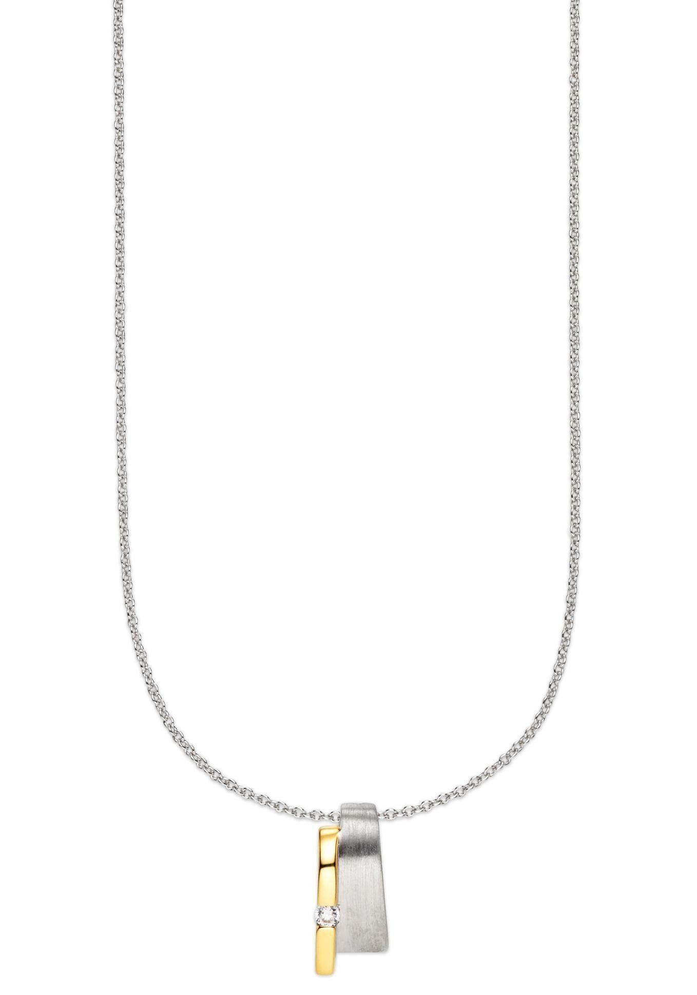 Kette mit Anhänger Schmuck Geschenk Silber 925 Halsschmuck Halskette Ankerkette