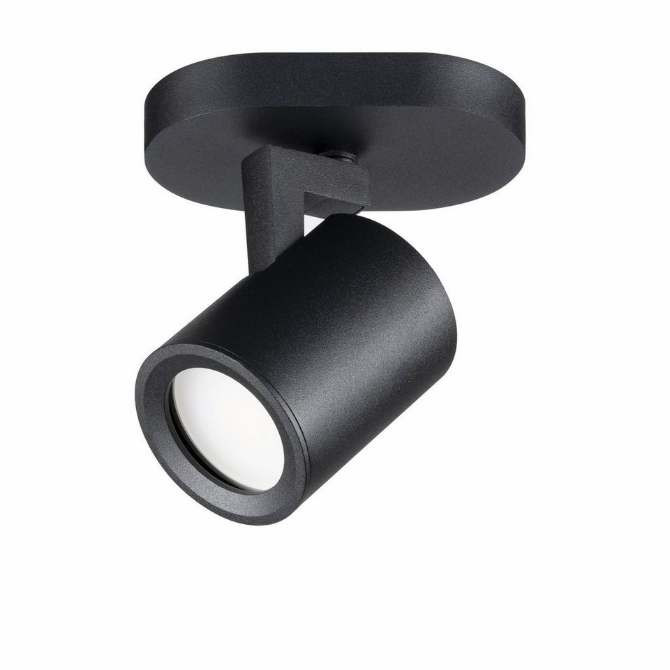 LEDANDO LED Deckenspots 1 flammiger Deckenstrahler Nirual - schwarz - für  LED GU10 Leuchtmitte