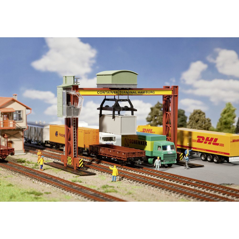 Faller Modelleisenbahn-Gebäude Faller 131368 H0 Containerbrückenkran