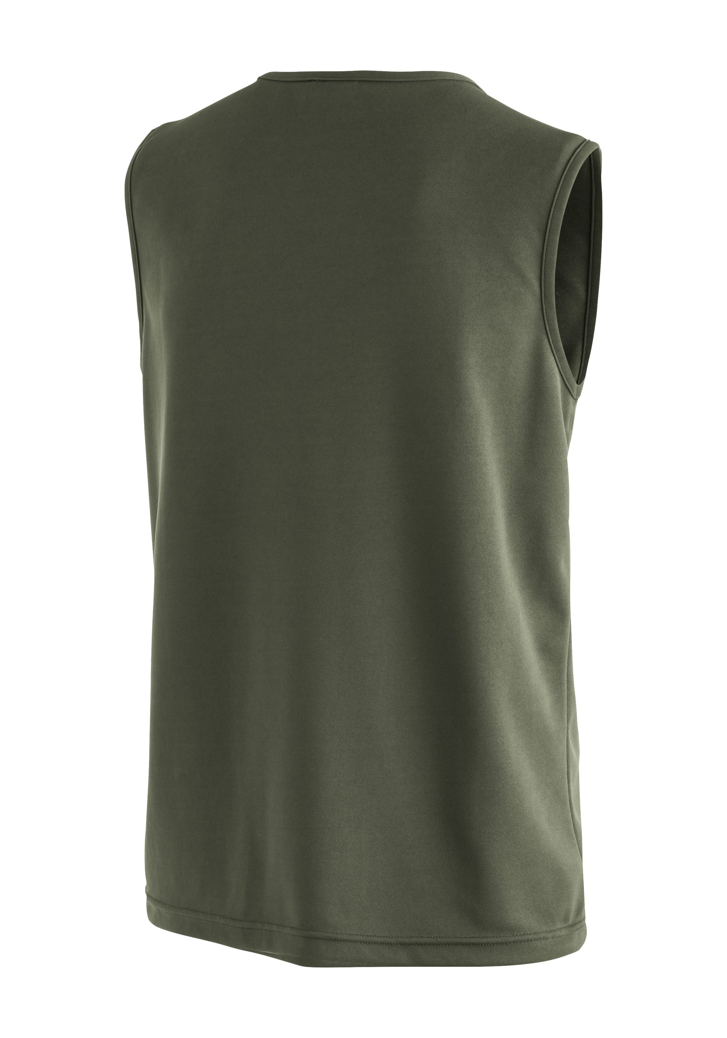 Maier Sports Funktionsshirt Peter Herren Tanktop, leichtes ärmelloses Shirt, Rundhals, Regular Fit