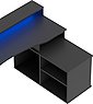 FORTE Gamingtisch »Tezaur«, mit RGB-Beleuchtung und Halterungen, Bild 5