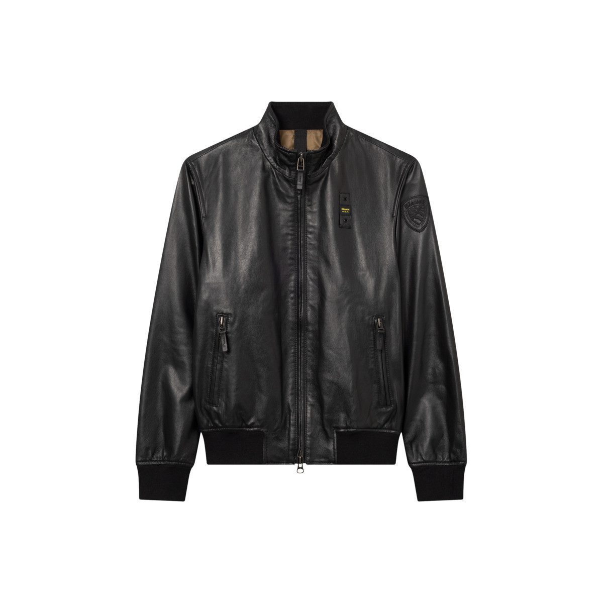 Blauer Lederjacke Coniston Herren Bomberjacke, Freizeitjacke, Blazer, Pufferjacke, Übergangsjacke