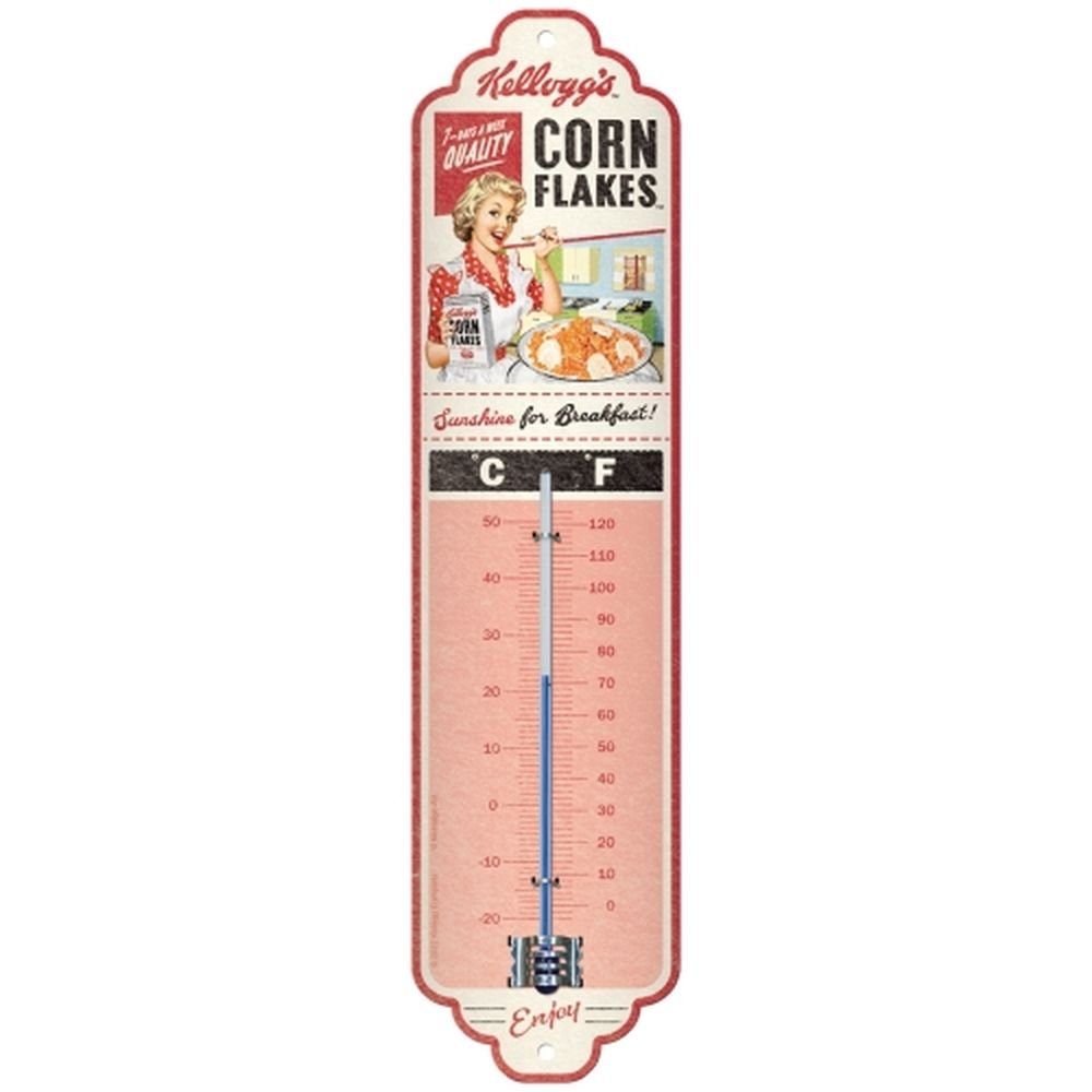 Nostalgic-Art Raumthermometer Thermometer - Kellogg's - Sunshine Breakfast