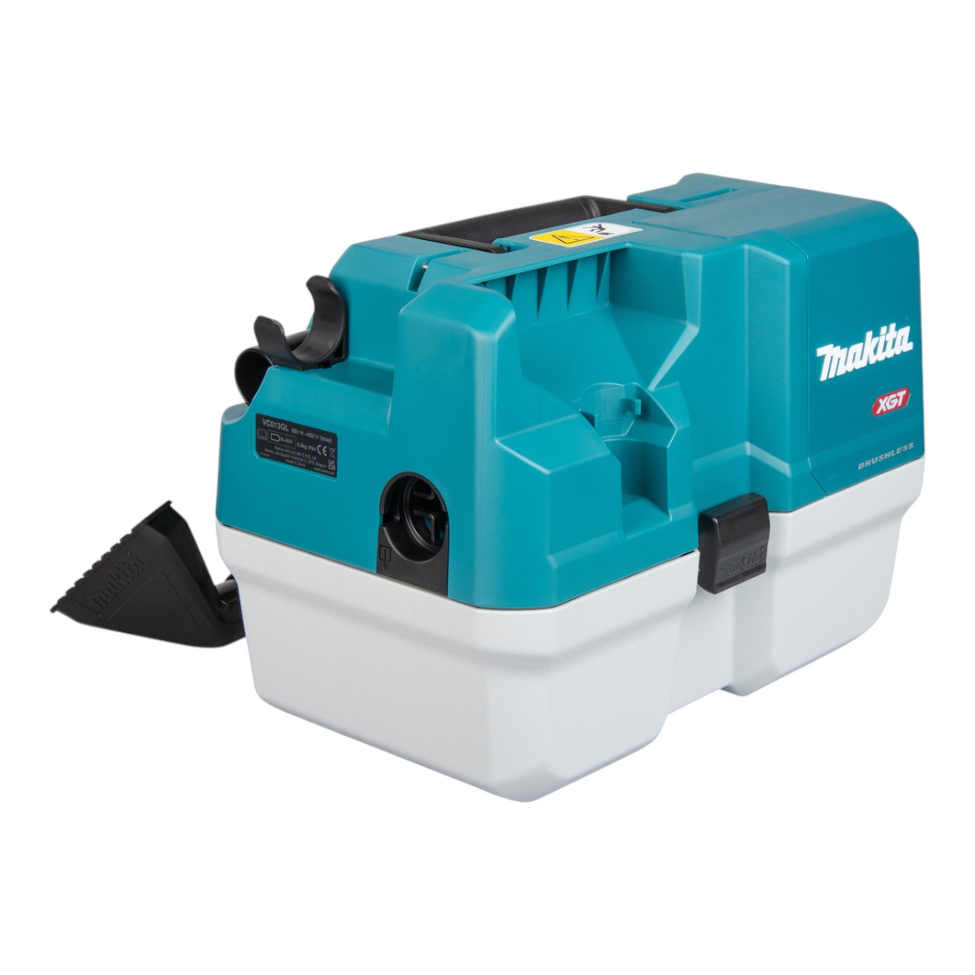 Makita Akku-Handstaubsauger VC 013 GLZ03 Staubsauger 40V max. 7,5 l Staubklasse L - ohne Akku, Lad