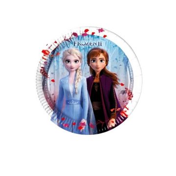 Disney Frozen Einweggeschirr-Set Disney Die Eiskönigin Kinder Geburtstag Deko Set 36tlg. (36-tlg)