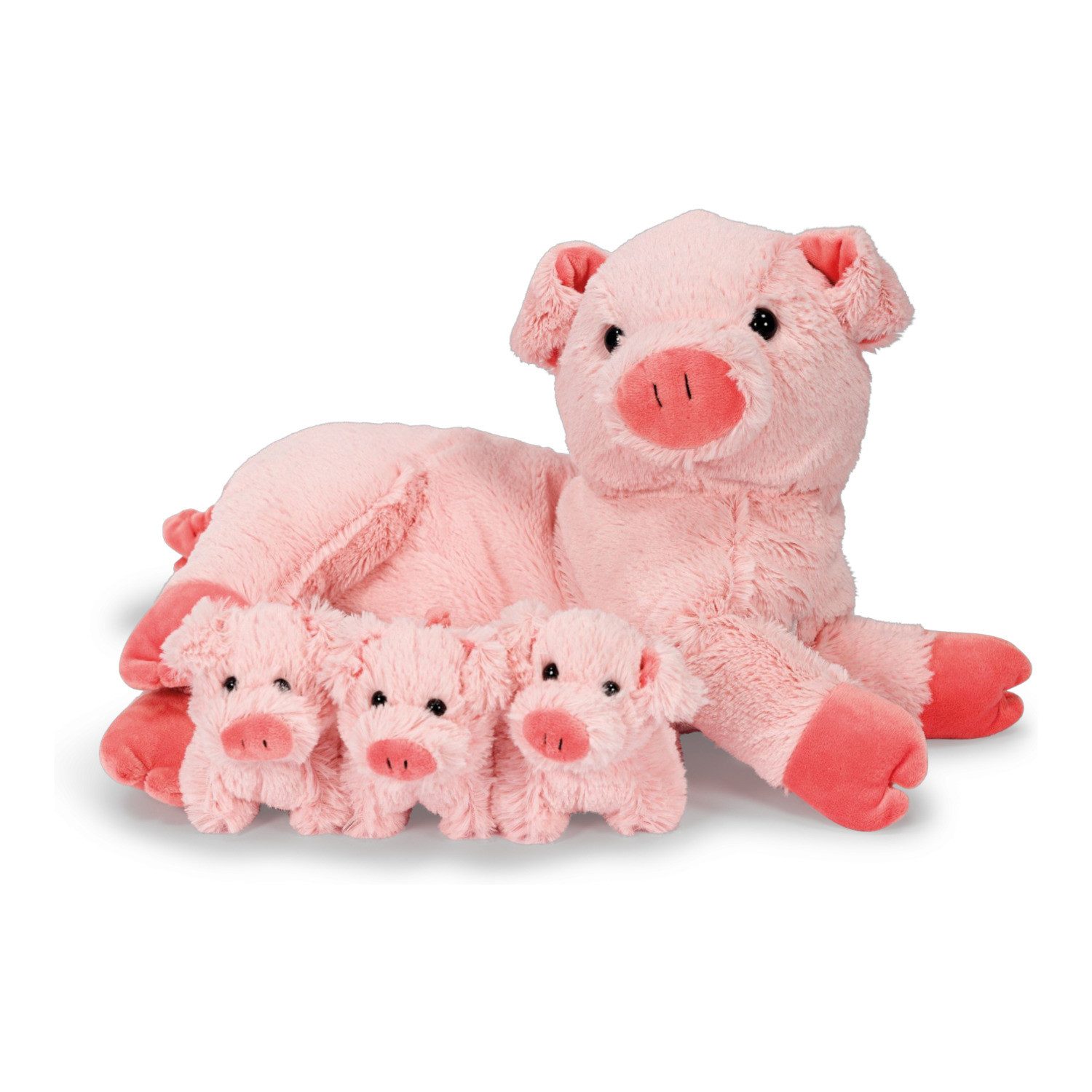 NOXXIEZ Kuscheltier Schweine-Mama mit Babys Kuscheltier Noxxiez Ferkel Stof günstig online kaufen