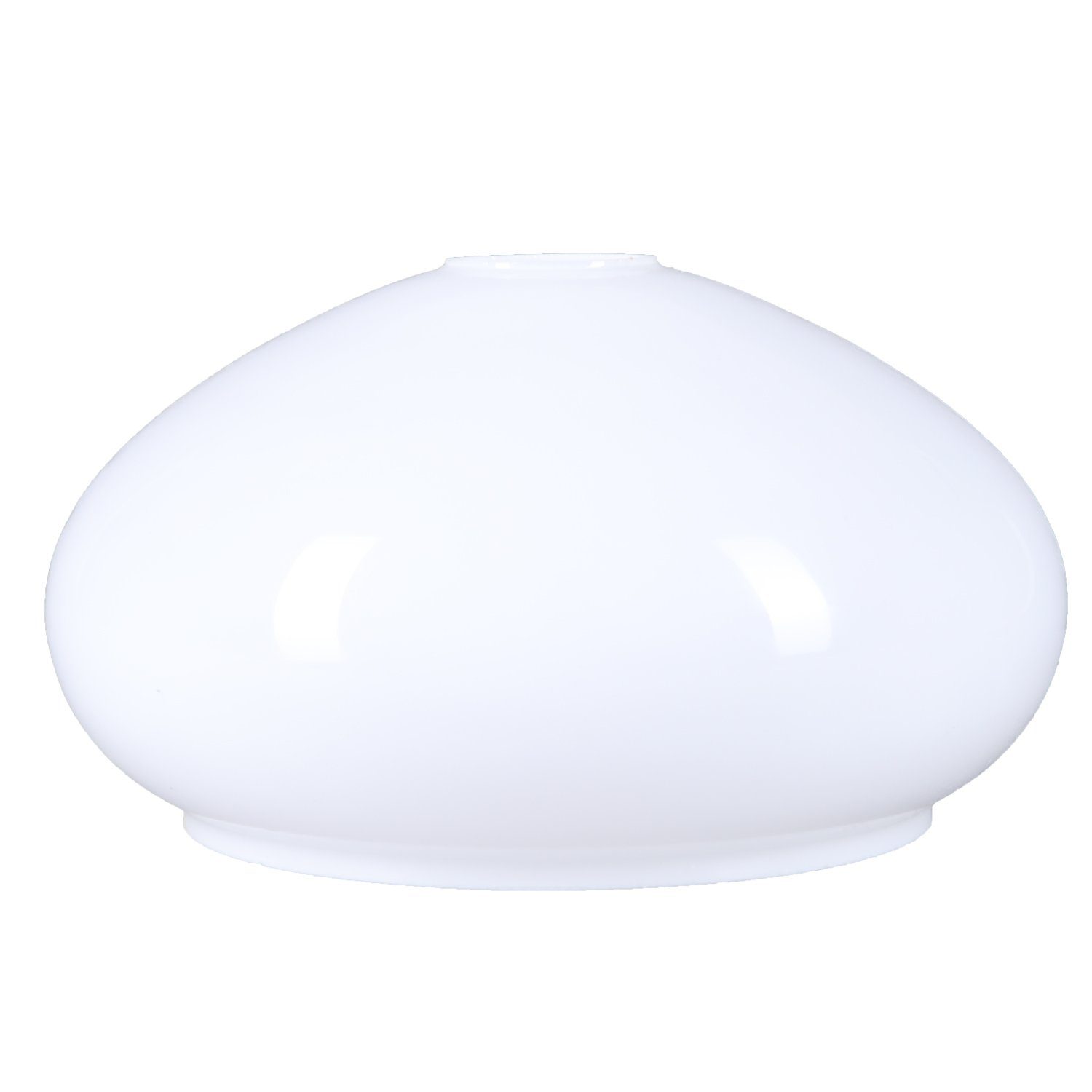 Home4Living Lampenschirm Lampenglas Ø 240mm Weiß Ersatzglas rund glanz matt Glasschirm, Dekorativ