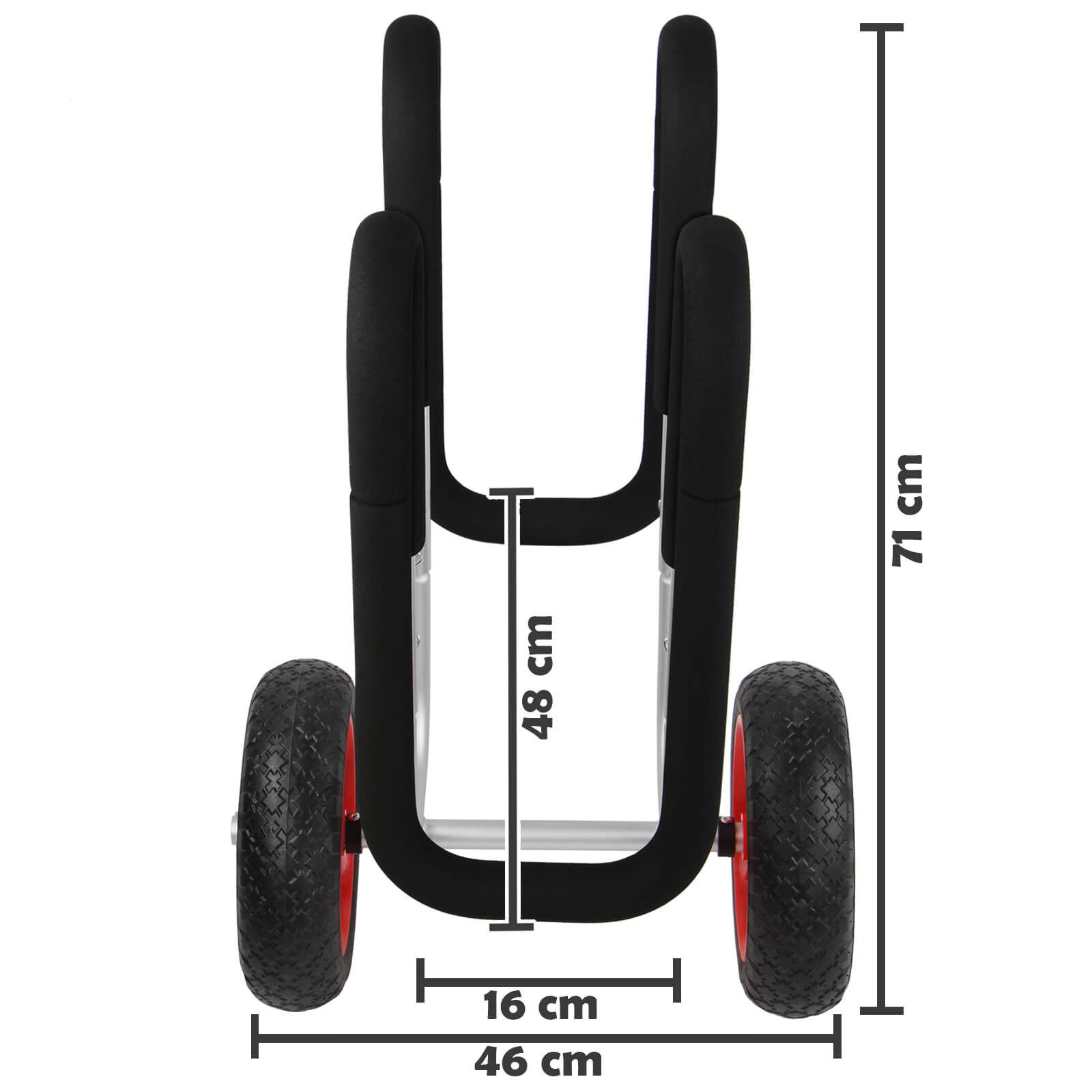 ALPIDEX SUP-Transportwagen ALPIDEX SUP Transportwagen Ø25 cm Breite Reifen