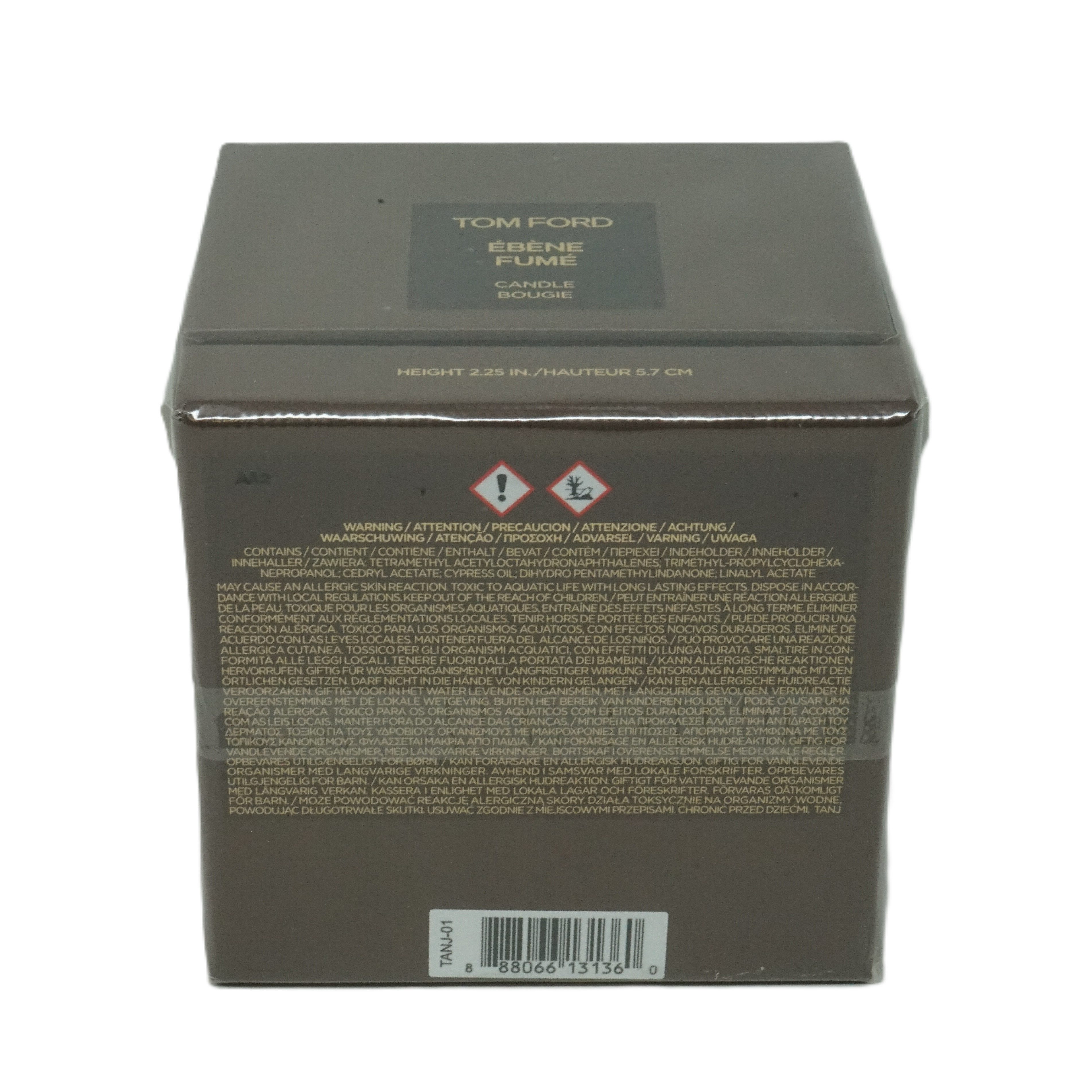 Tom Ford Duftkerze Tom Ford Ebene Fume Candle Bougie / Kerze 200g