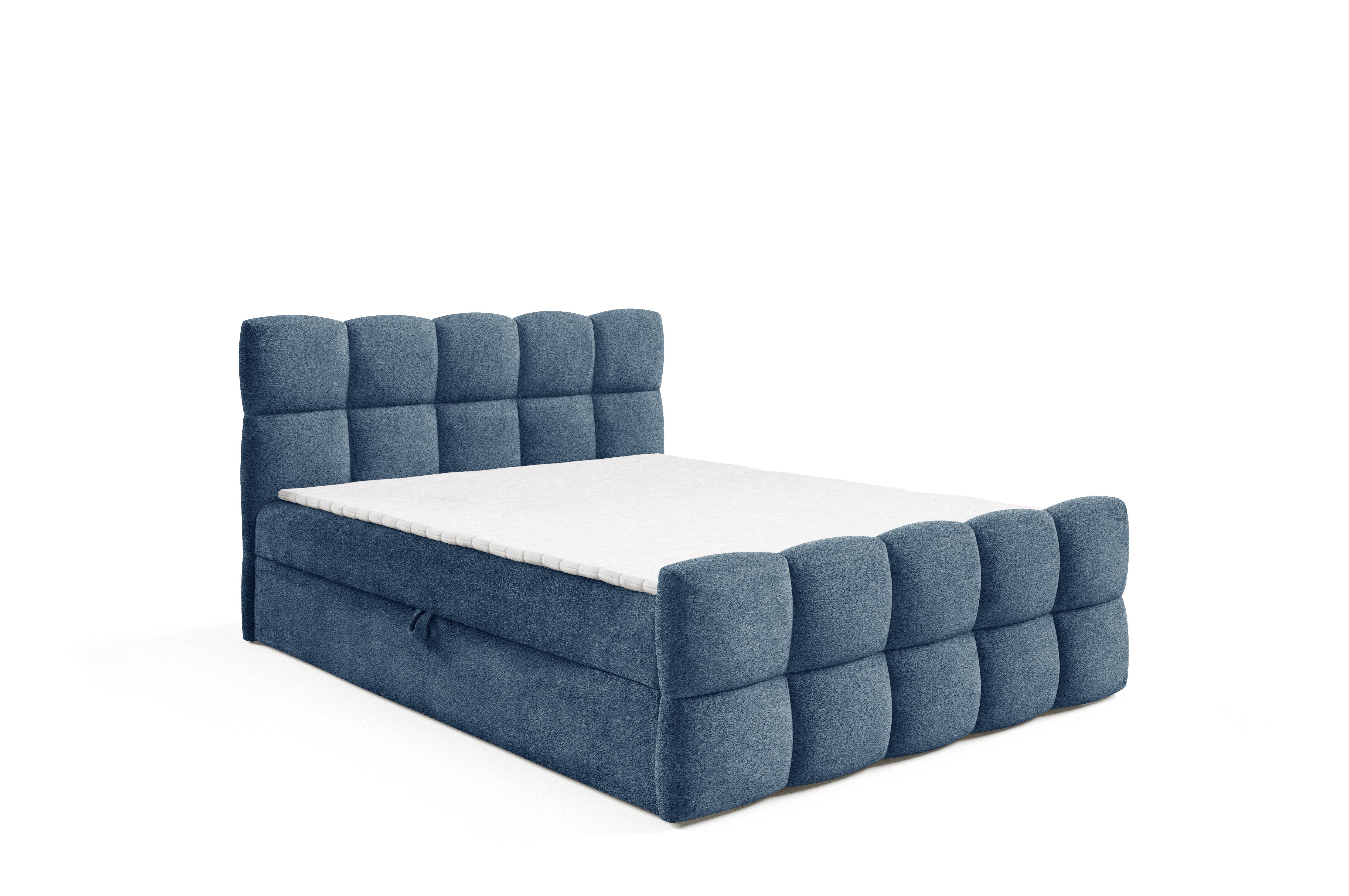yourhouse24 Boxspringbett Valentino mit 2 Bettkästen, günstig online kaufen
