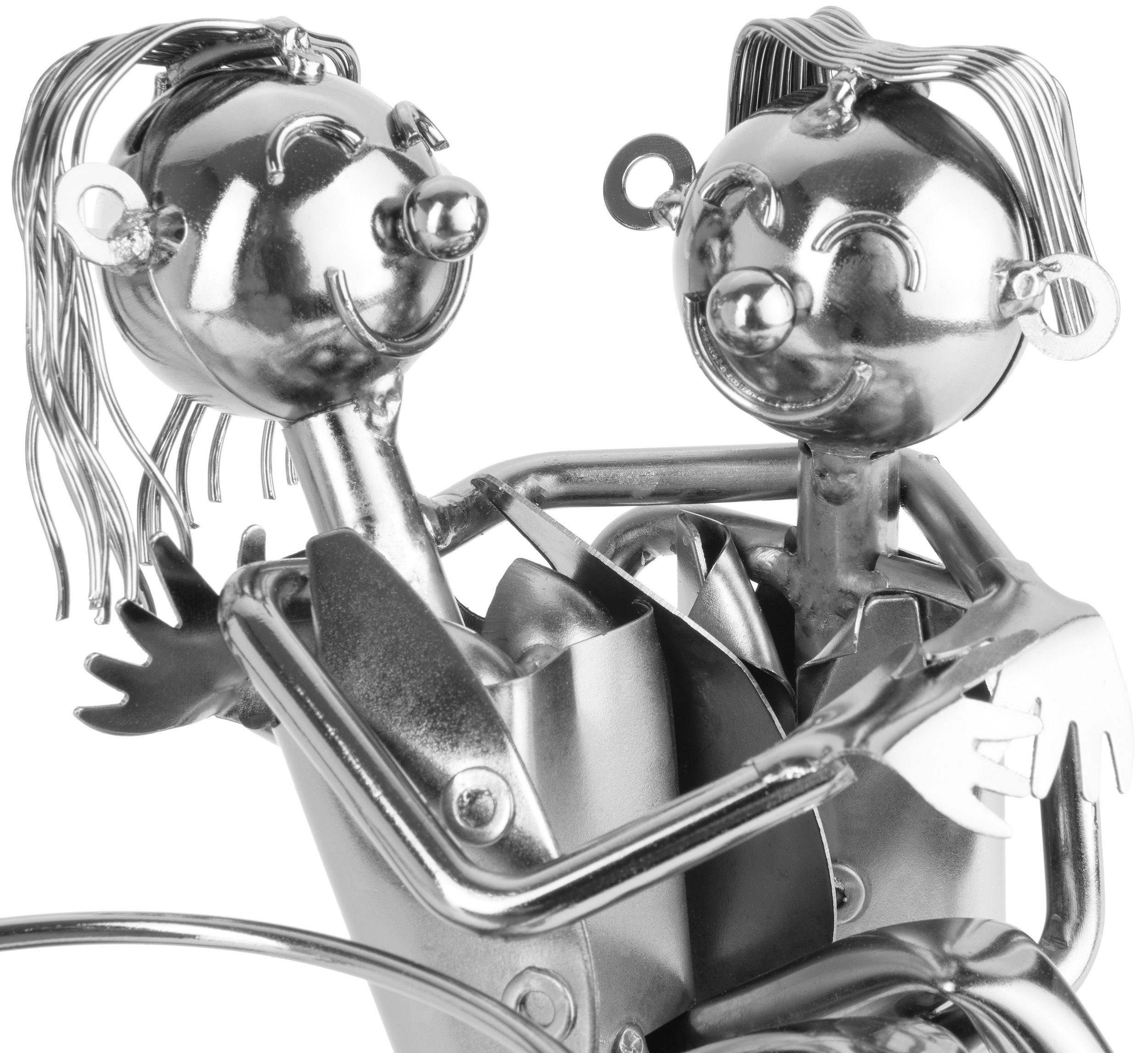 BRUBAKER Weinflaschenhalter Liebespaar mit Herz Love Flaschenhalter, (inklu günstig online kaufen