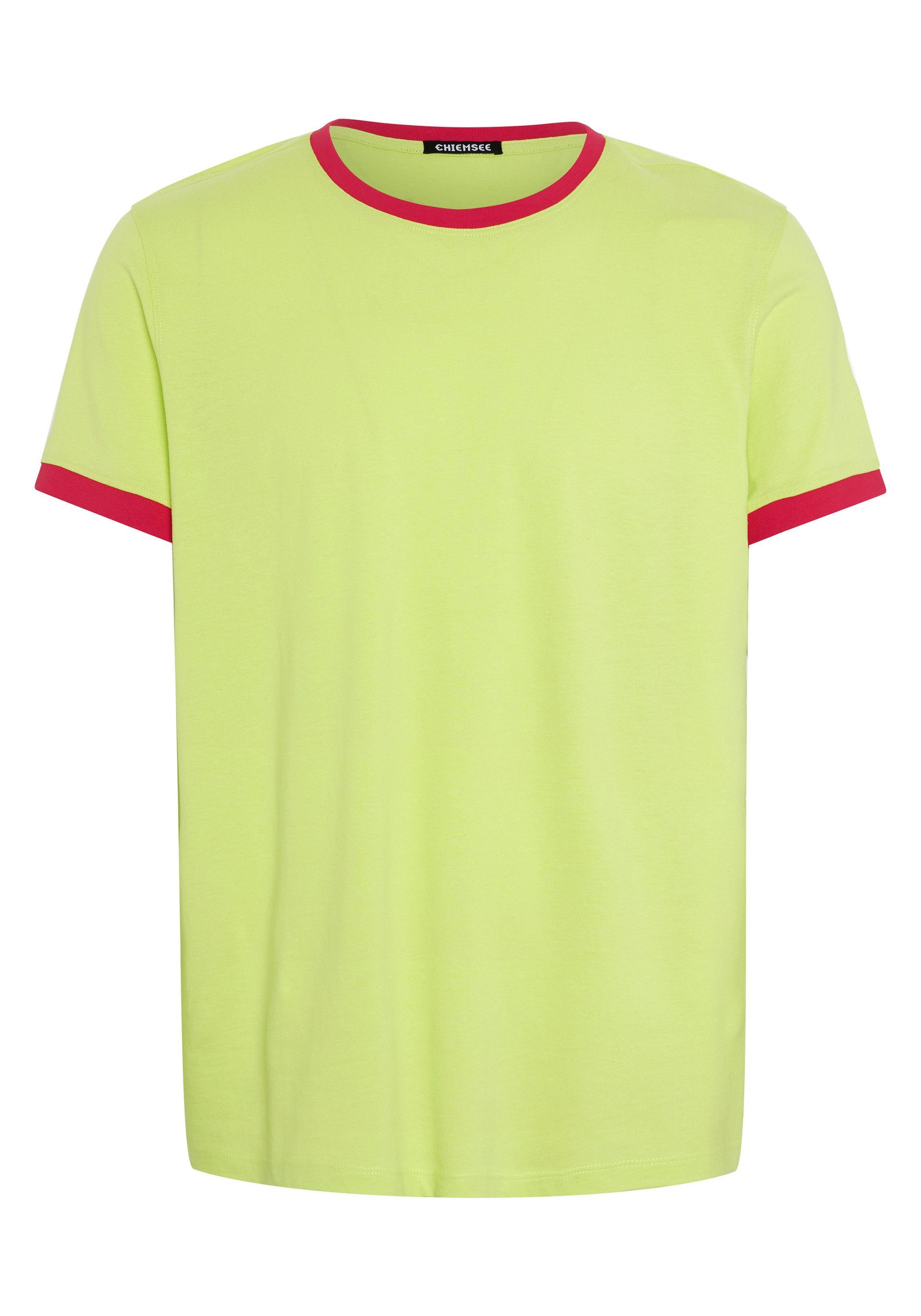 Chiemsee Print-Shirt Shirt aus Jersey mit Label-Print 1 13-0535 Sharp Green