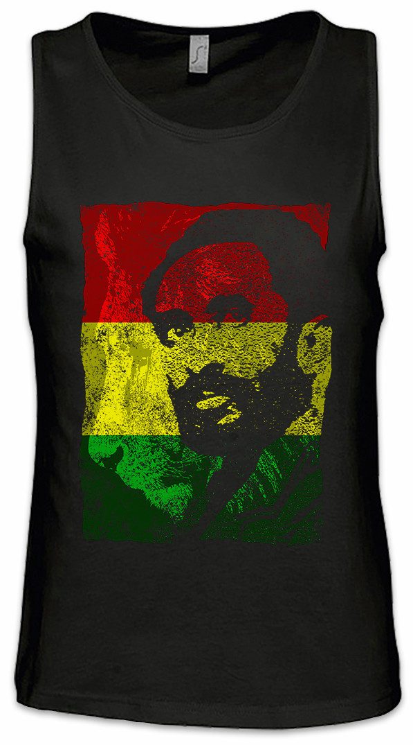 Tanktop Haile Selassie Portrait III Ärmelloses T-Shirt Ras Judas JudaReggae
