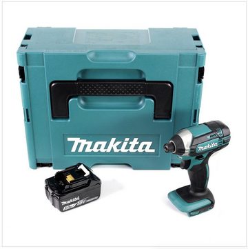 Makita Akku-Schlagschrauber DTD 152 T1J Akku Schlagschrauber 18V 165 Nm + 1x Akku 5,0Ah im Makpac