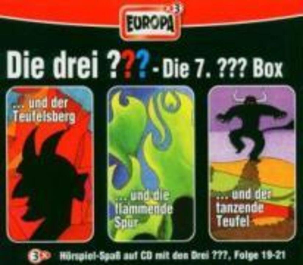 Hörspiel Die drei ??? Box 07. Folgen 1921 (drei Fragezeichen) 3 CDs