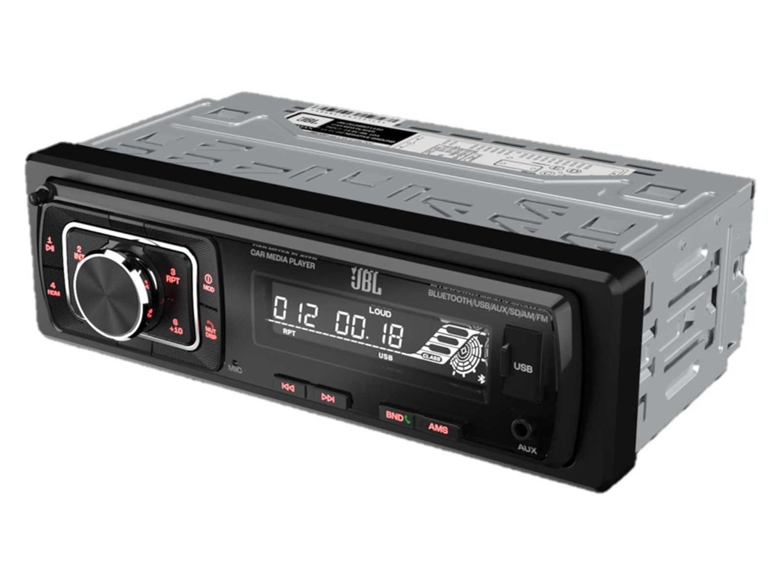 JBL Celebrity 150 1-DIN Autoradio Car Media Player Autoradio (RDS, AM/FM Radio, Animiertes Display, Freisprecheinrichtung, 1 DIN, RDS, AM/FM Radio, Animiertes Display, Freisprecheinrichtung, 1 DIN)