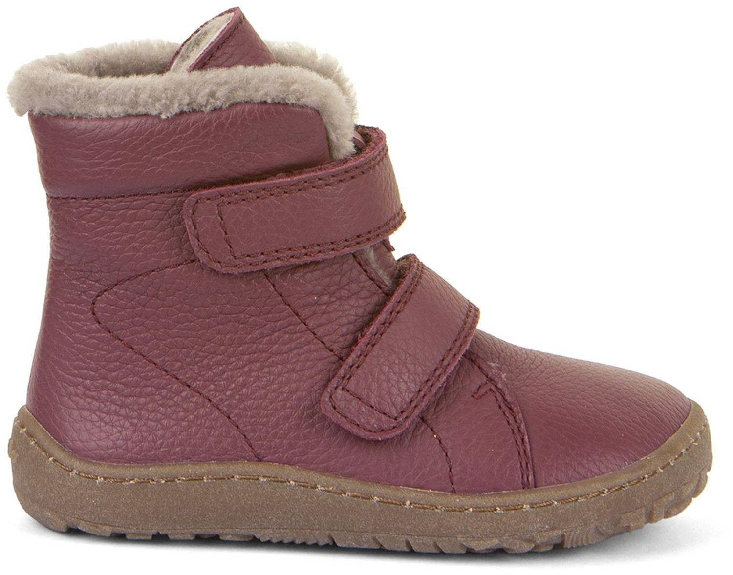 froddo® Froddo Barefoot Furry Boot Bordeaux Sneaker