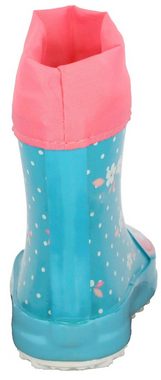 Beck Kleinkinder Gummistiefel Kätzchen Gummistiefel (wasserdicht, für trockene Füße bei Regen und Matschwetter) herausnehmbare Innensohle, flexible Laufsohle, Naturkautschuk