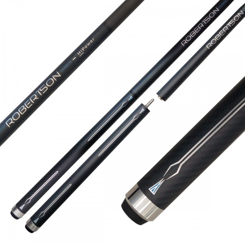 Robertson Billardqueue Robertson Queue Break/Jump HiPower Carbon 13 mm Queue., Leichtes Carbonmaterial, maximale Präzision, attraktives Design