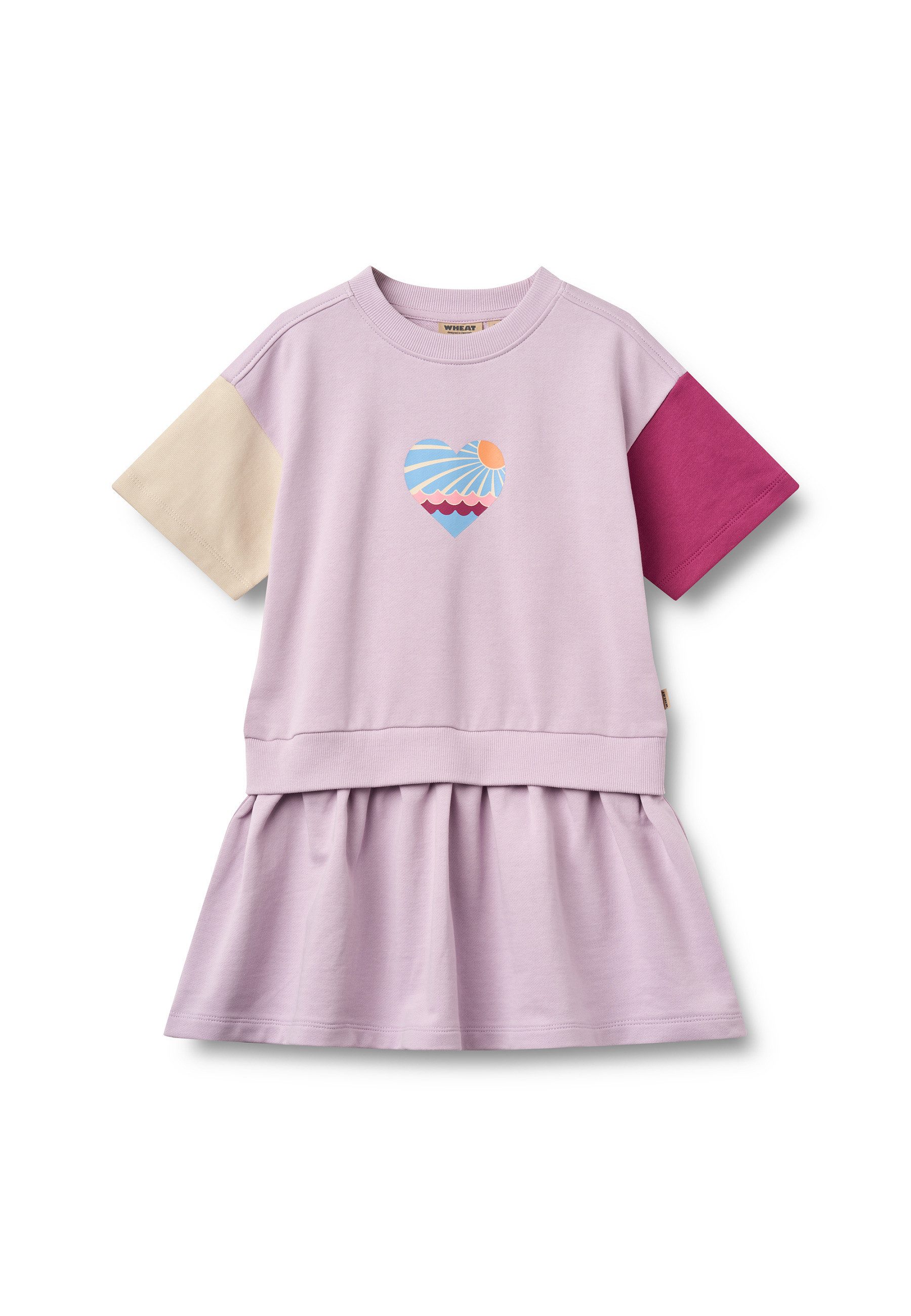 WHEAT A-Linien-Kleid WHEAT Sweat Dress S/S Mey (1-tlg)
