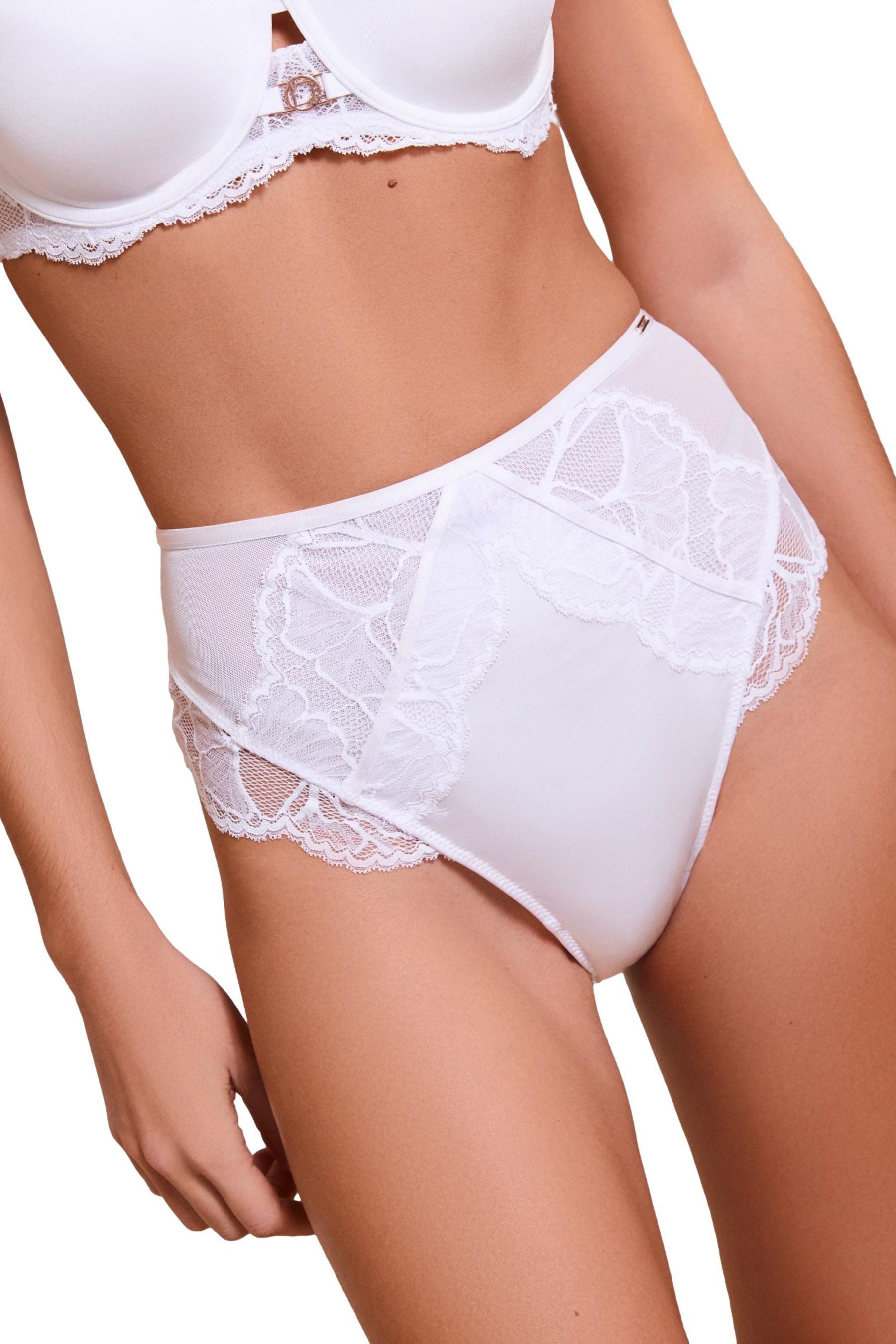 High-Waist-String Lipsy Hochbund-Slip, Tanga