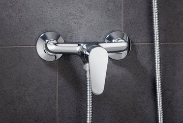 Eisl Duscharmatur Claudio Wasserhahn Bad, Mischbatterie Dusche in Chrom