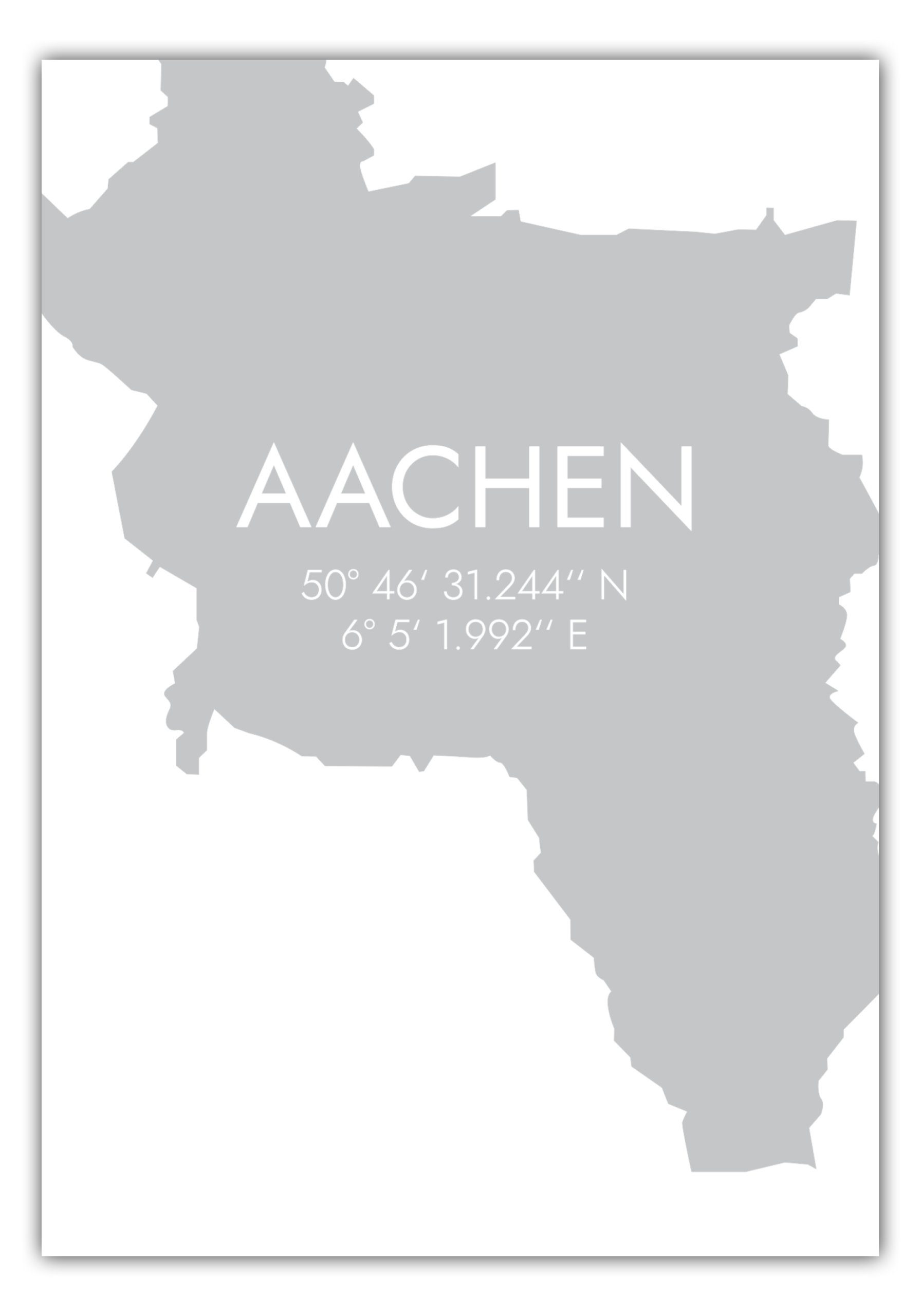 MOTIVISSO Poster Aachen Koordinaten #5